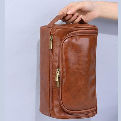 Men Business Portable Storage Bag Toiletries Organizer Women Travel Cosmetic Bag Hanging Waterproof Wash Pouch