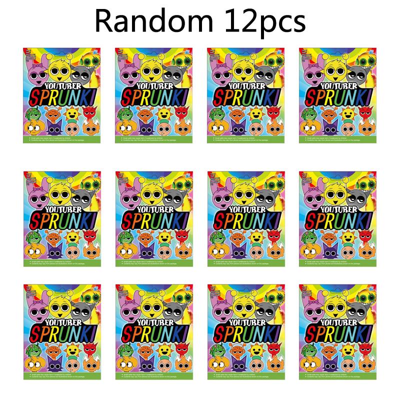 

Игровые фигурки Sprunki в слепой коробке, ПВХ, игрушки, Sprunki, невероятные экшн-фигурки, коллекционная модель, кукла, игрушка для ребенка, на день рождения, Рождество