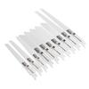 High Carbon Steel Reciprocating Saw Blades 10pcs Set Wood Plastic Pipe Metal Cutting Pruning Saw Blades