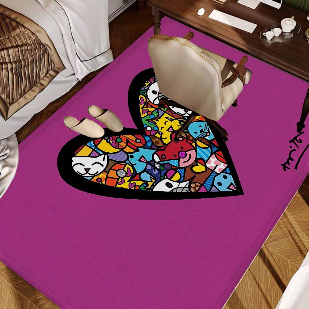Tappetino per Pavimento Britto Stile Nordico Zerbino per Casa Tappetini per Bagno-WC Tappetino Decorativo per Camera da Letto Hotel