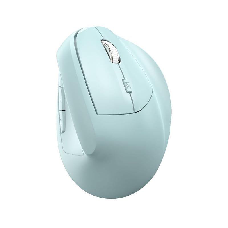 Ergonomic 2.4G Wireless Mouse, Vertical Design, Quiet Operation, 3-Level DPI Switching, USB Receiver Included, Durable, Right-Handed, Compatible with