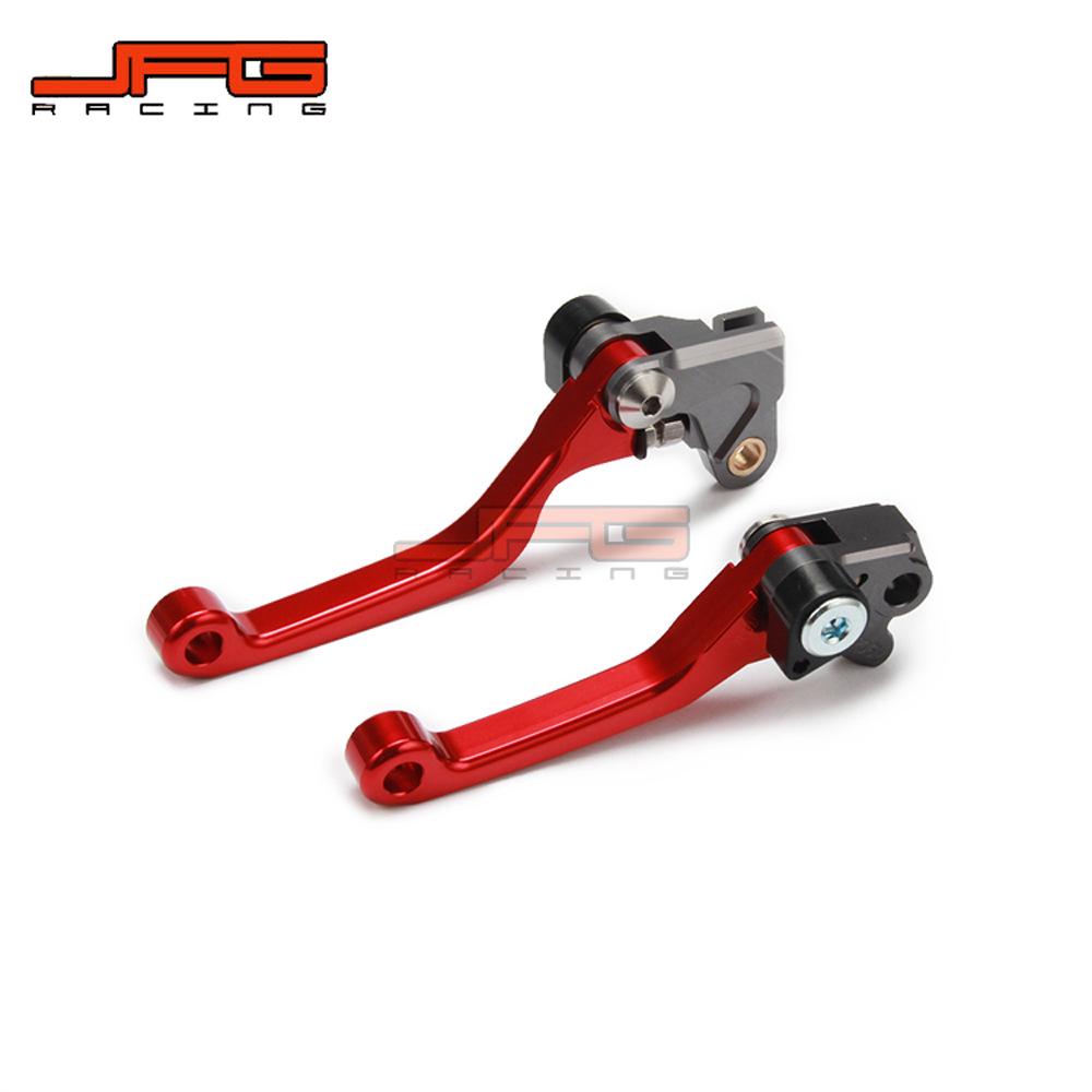 Aluminum Alloy Bullhorn Brake & Clutch Lever for CR80R/85R/125R/250R Off-Road Motorcycles