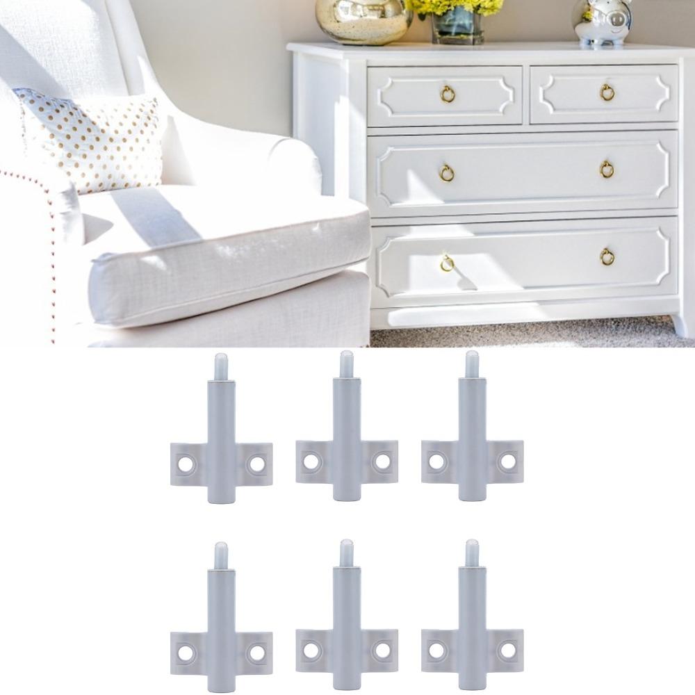 10PCS ABS Cabinet Door Damper Gray Drawer Bumper Quiet Soft Close Buffer Drawer