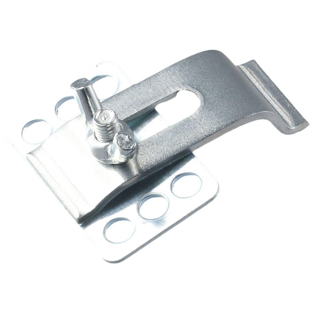 Sada 10 upevňovacích prvků z nerezové oceli pro umyvadlo pod dřez, stříbrné držáky na dřez, úchyty pro kuchyňské nebo koupelnové dřezy