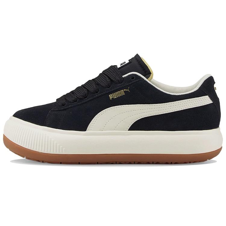 (WMNS) PUMA Suede Mayu Up Sneakers Black/White Women s 381650-05 EU 35.5