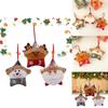 Unique Plush Christmas Ornaments With Santa Snowman And Reindeer Designs Perfect For Holiday Celebrations