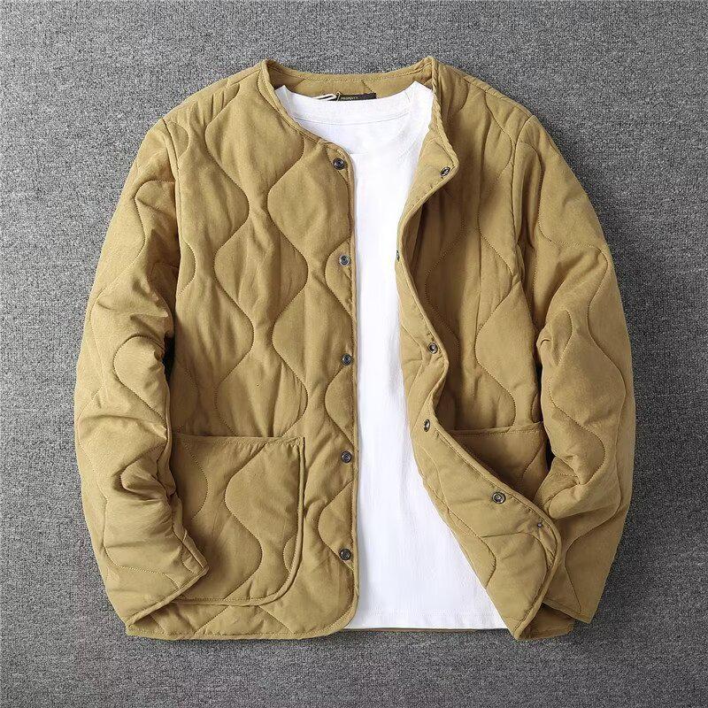 Men's Retro Trendy Warm Padded Jacket - 2023 Autumn/Winter Thickened Cotton Style