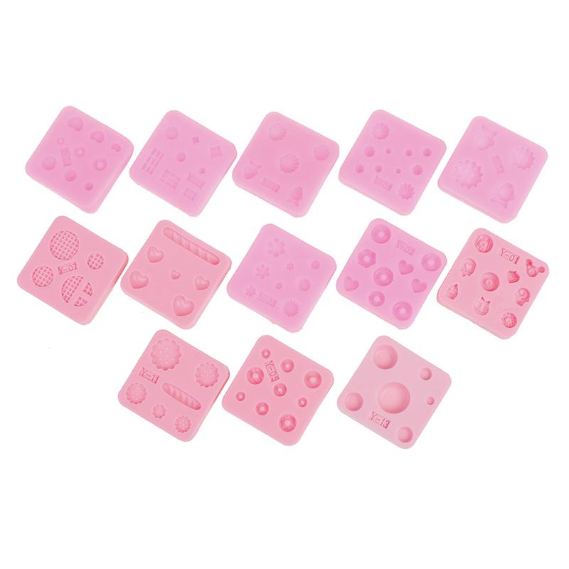 Stampo per Pietre Preziose Stampo in Silicone Cibo in Miniatura Dolci Ciondoli per Gioielli Lucidatura Epossidica
