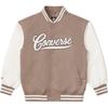 New Converse Baseball Jacket Unisex Khaki 10026912-A05