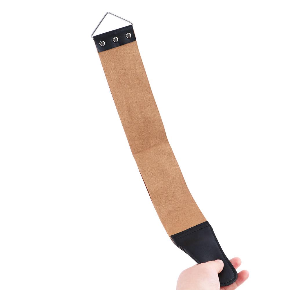 Leather Hot Sale New Sharpening Canvas Strop Open Straight Sharpening Razor Sharpener for Barber