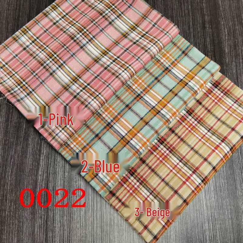 Nueva llegada: Tejido de Algodón Cepillado a Cuadros para Ropa Infantil y de Mujer - Tejido de Franela Jacquard Teñido en Hilo de Poliéster-Algodón.