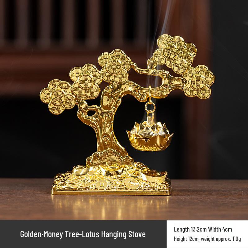 Creative Boshan Hanging Incense Burner for Home Use - Tea Ceremony Ornament for Agarwood & Sandalwood Coil Incense