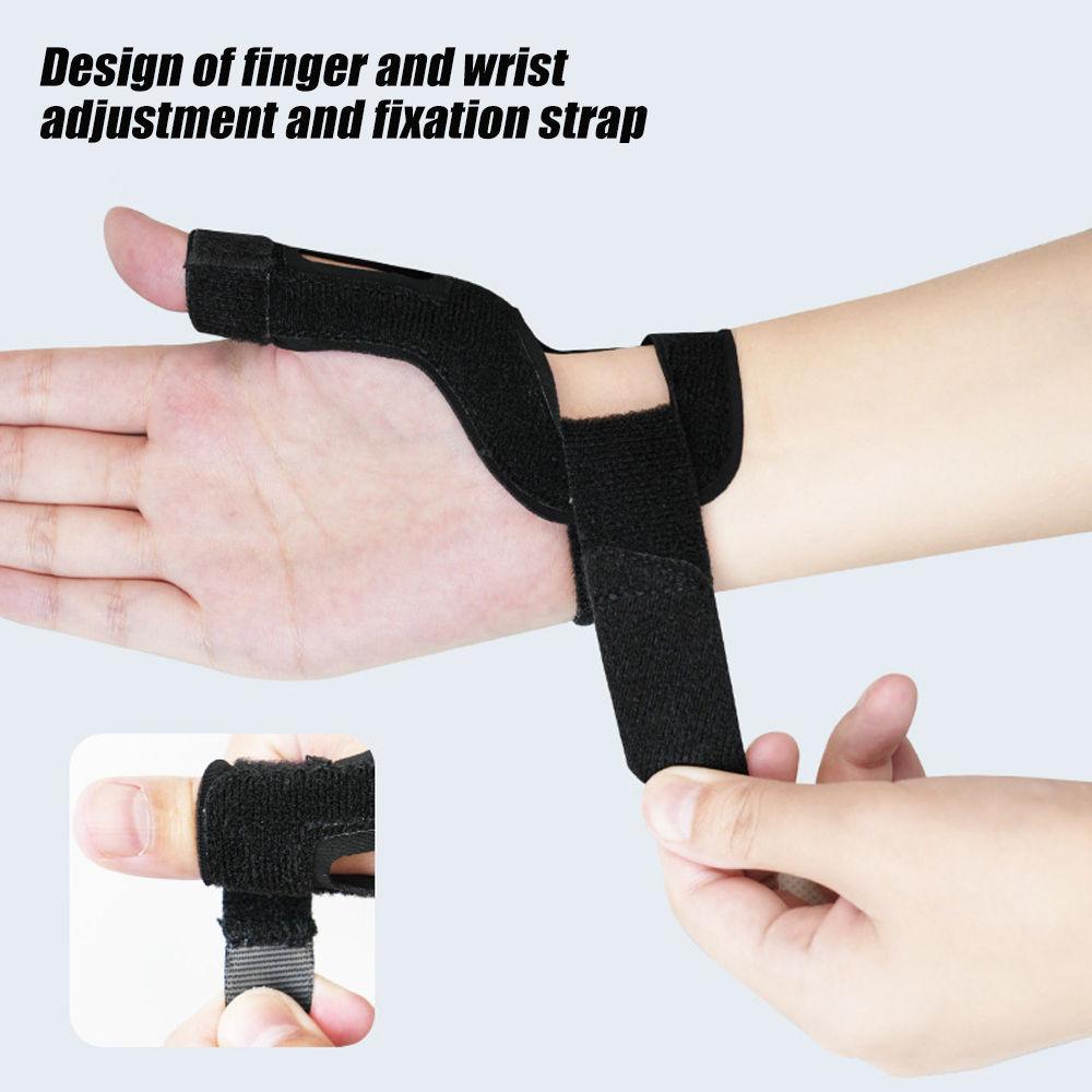 1Pcs Thumb Brace for Arthritis Pain Relief, Semi-rigid Support for Trigger Finger, Women & Men, Right & Left Hands