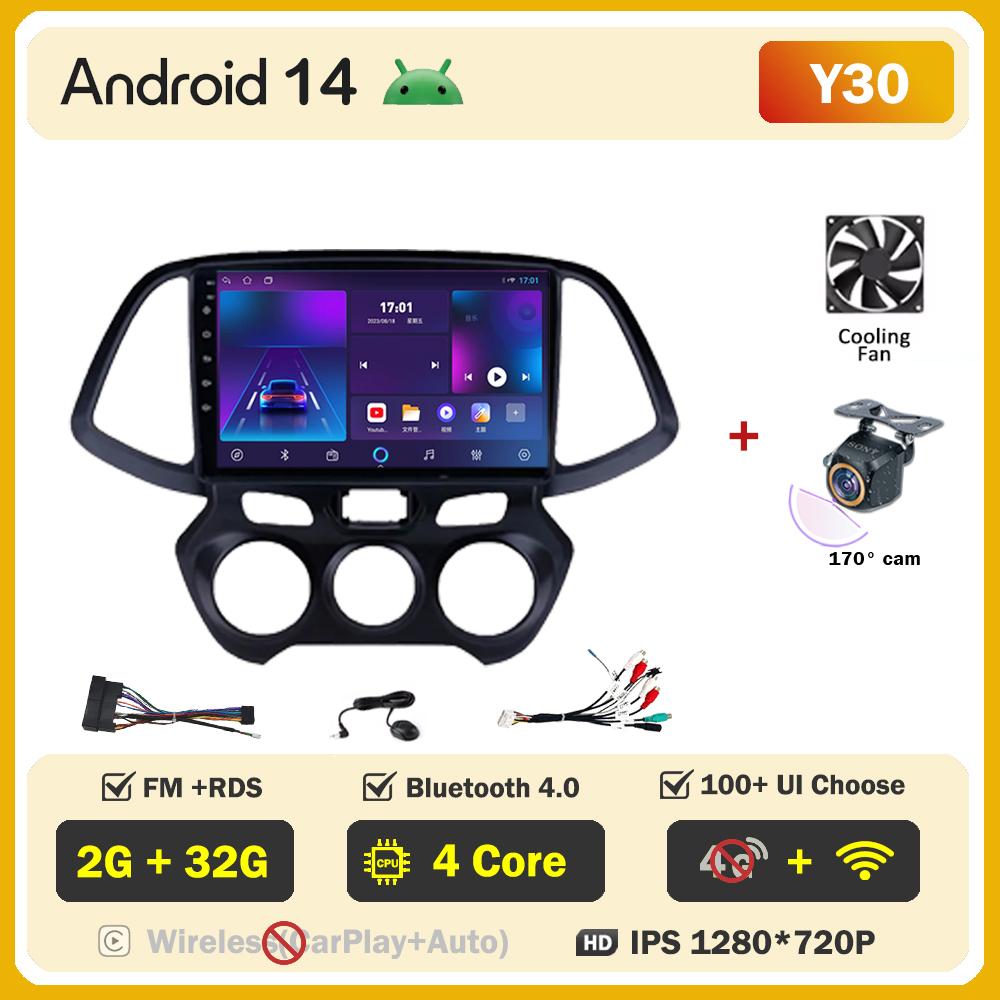 For Hyundai Santro Atos 2018 2019 Car Radio Player Car Carplay Screen Autoradio Mirror Link Car Intelligent Systems Touch Screen