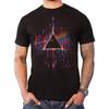 Pink Floyd T Shirt Dark Side of The Moon Pink Splatter Men's T-Shirt, Black (X-Large)