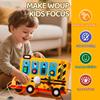 Children's Simulated Switch Socket LED Circuit Board Montessori Early Learning Key Lock Simulation