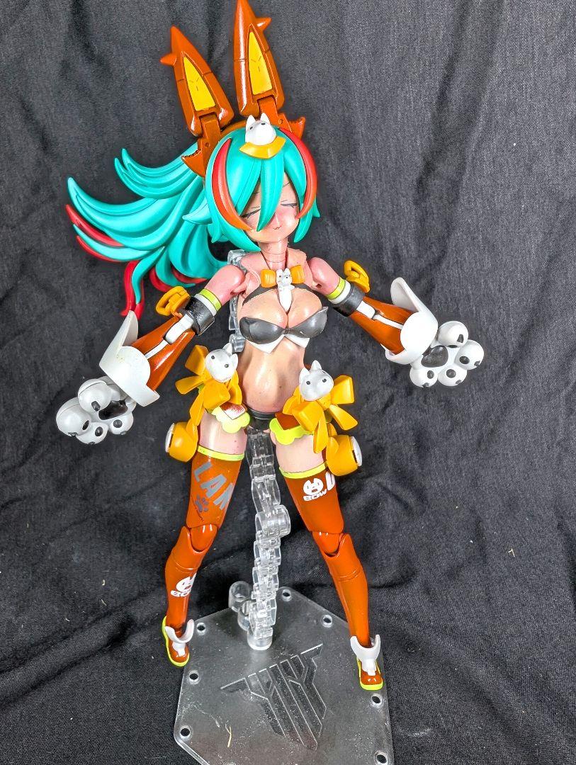 

[USED] Kotobukiya Punimofu Ran painted finished plastic model with bonus item