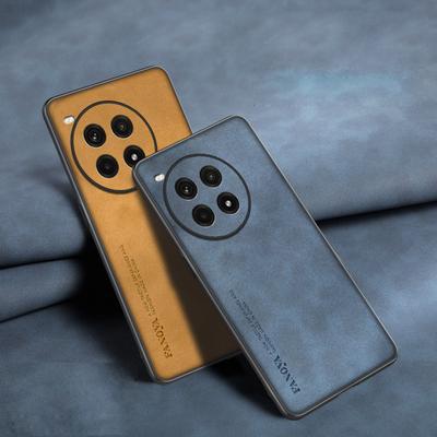 Pro OnePlus Ace 3 Pro Skin Feel Shockproof matné kožené pouzdro Měkký zadní kryt Funda For OnePlus Ace 3V 3 V Protector Back Cover