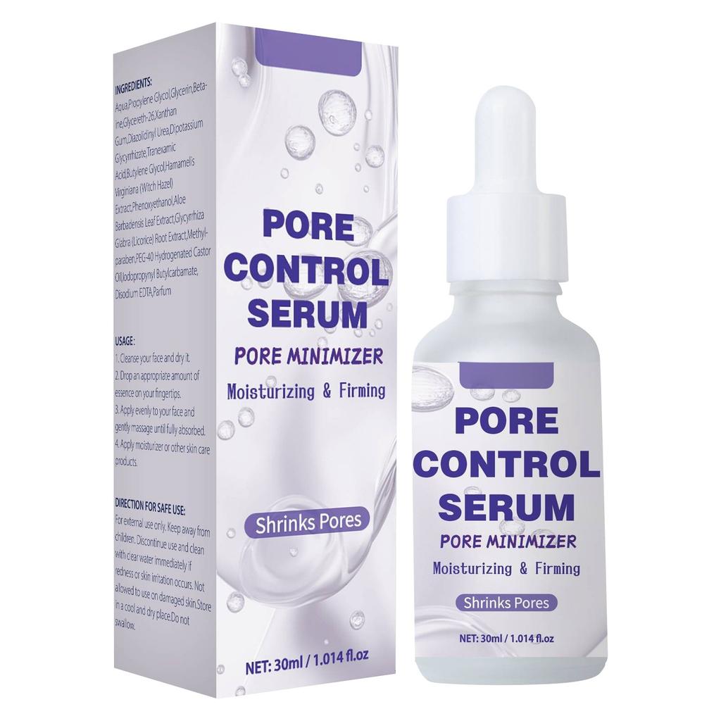 Pore Reduction Serum Moisturizing Serum, Elasticity Hydrating Face Serum 30ML For All Skin Types