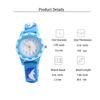 Cute Dolphin Silicone Watch Strap with Colorful Hands and Markers for Children, Suitable for Daily Wear and Christmas Gifts