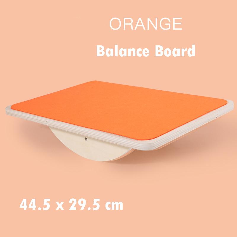 

Деревянная доска для баланса Монтессори Сенсорные игрушки для раннего развития Уличная доска для тренировки тела Интерактивная игра для родителей и детей