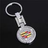Diamond Metal Car Key Ring Buckle Keychain Case for Cadillac CTS CT5 CT6 XT5 ATS SRX XTS STS Escalade BLS Auto Accessories