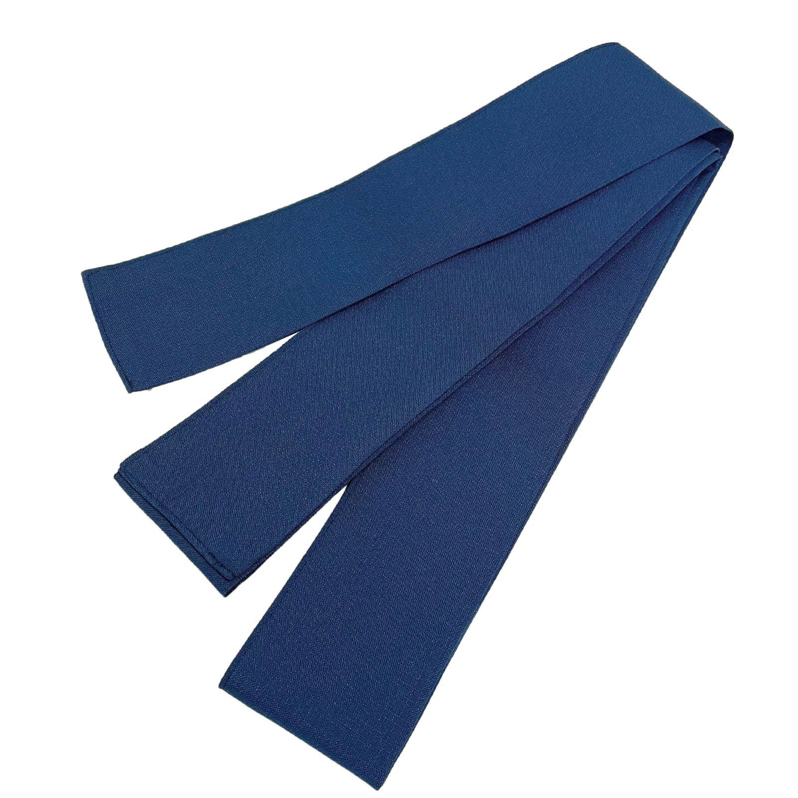 

[Fuuka] Ryokan Yukata Obi (Japanese-style sash for yukata), Made in Japan, Unisex, Plain, 7 Colors (BlueRedBrownGreenPurpleGrayPink), Tanzen Obi, Hot