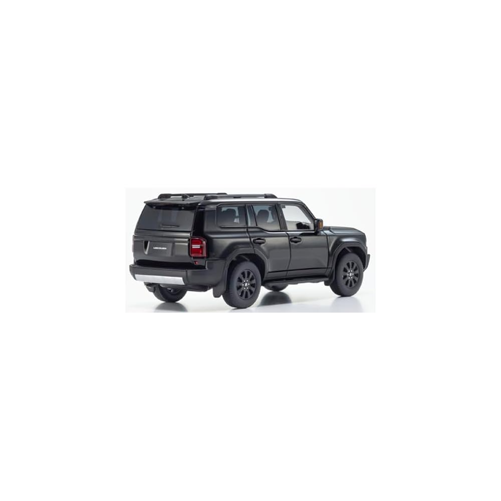 Kyosho Original Měřítko 1/43 Toyota Land Cruiser 250 ZX Verze s volitelnými koly. (Černá) Hotový výrobek KS03927BK