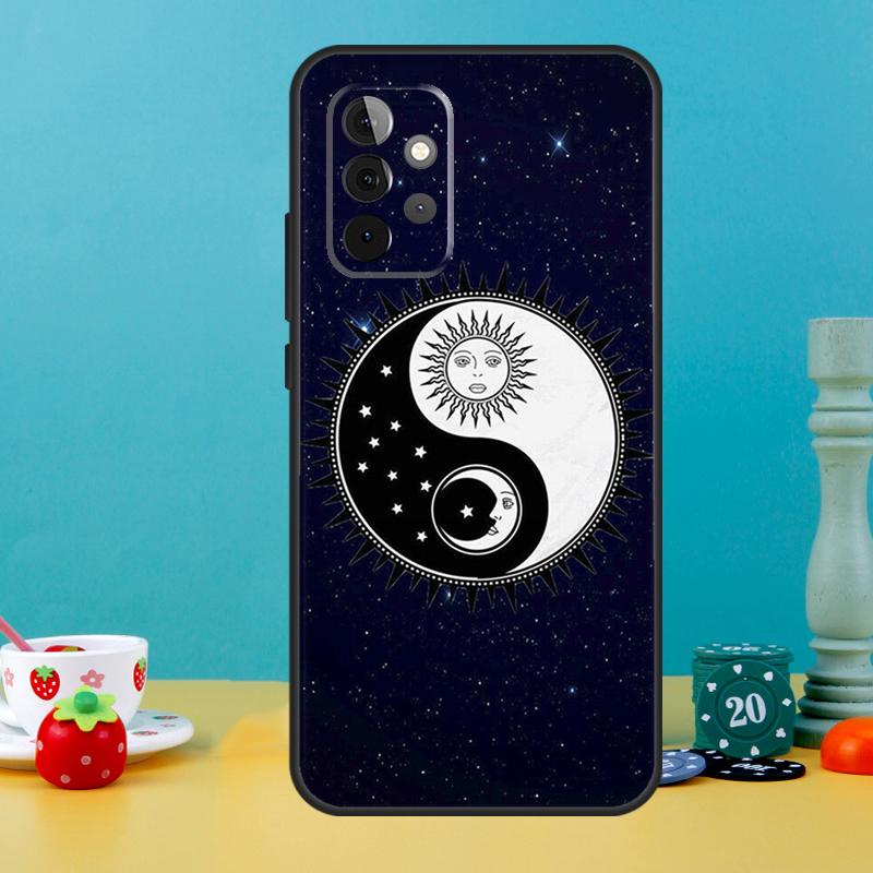 SUN AND MOON Mystic Zodiac Case For Samsung Galaxy A55 A56 A36 A54 A34 A14 A05 A16 A26 A12 A32 A52 A13 A33 A53 A15 A35