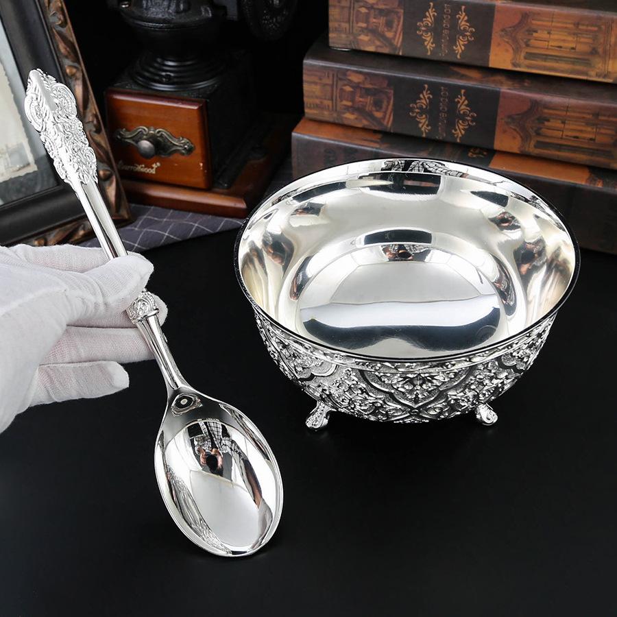 Palast Versilbert Kuchenmesser Schaufel Set Hochzeit Party Dekoration Geburtstagskuchen Schaufel Messer, Backen Pizza Werkzeuge