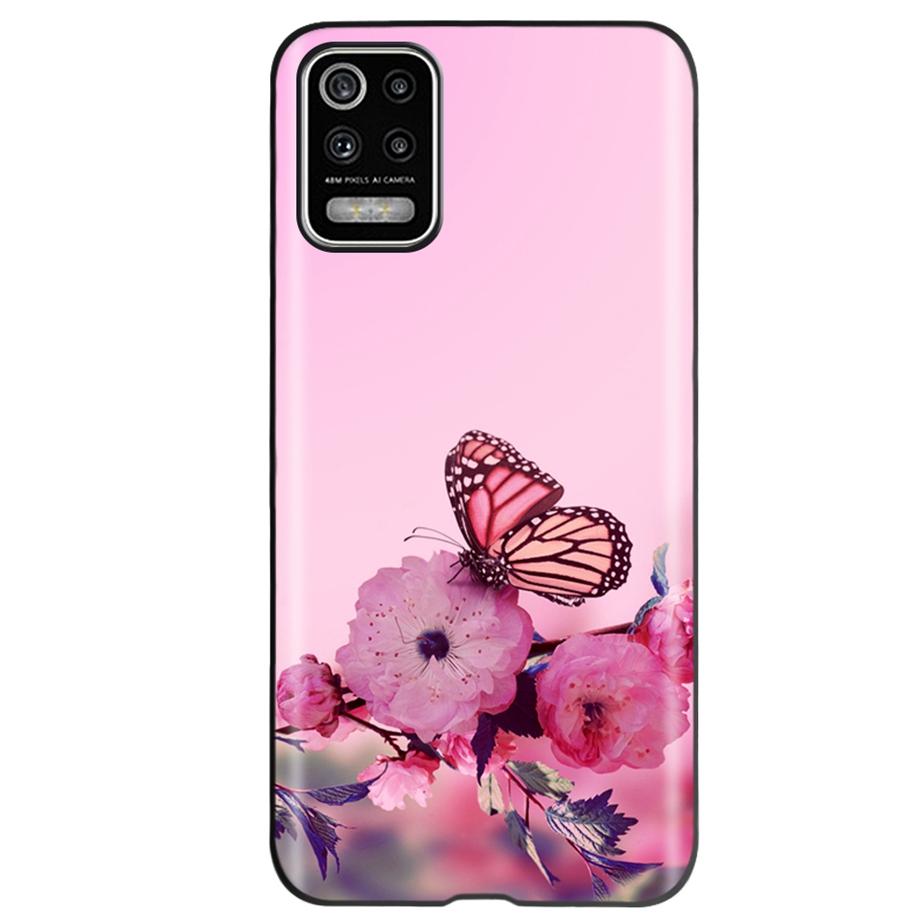 Phone Case For LG K42 K52 K62 K22 Case Soft Painted Luxury Silicone Black Cover For LG K62 Coque K 42 Shockproof Funda for LGK52