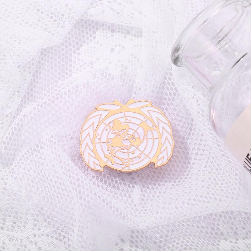 Brooch Wheat Versatile In Elegant Alloy Ideal For Commemorative And Use Decorative