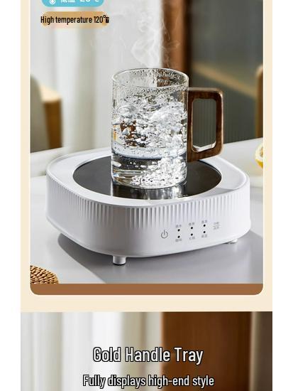 Hitzebeständiges Glasbecher-Set für Tee und Wasser