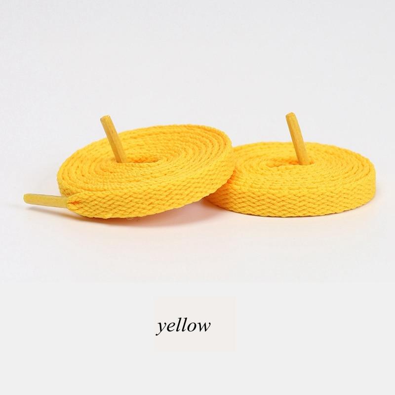 1 para płaskich sznurowadeł klasyczne sznurowadła pasują modne jednolite sportowe sznurowadła codzienne unisex sznurówki do butów akcesoria do butów