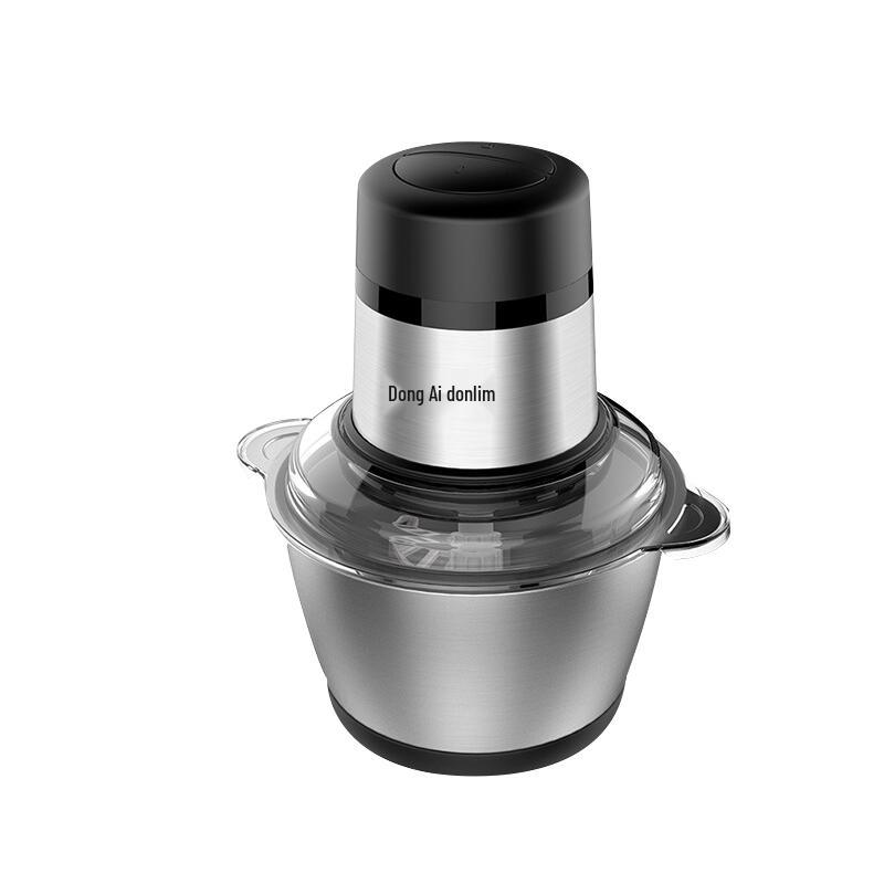 Donlim 2L Electric Stainless Steel Meat Grinder & Food Processor CN plug (adapter included)