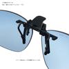 SWANS polarized attaches to LBR polarized light (Swans) Japanese-made sunglasses, clip-on type, flip-up style, eyeglasses, SCP-22_LBR, brown.