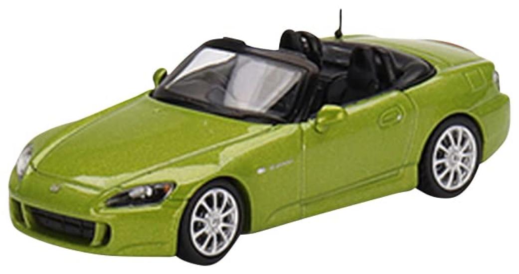 

MINI GT 164 Honda S2000 (AP2) Lime Green Metallic Right-hand Drive Finished Product MGT00396-R