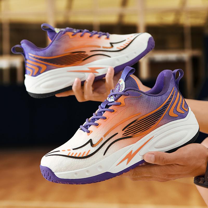Outdoor Basketball Shoes Men's 2025 Summer and Autumn New Youth Sports Shoes Basketball Class Training Shoes Men's Actual Combat Couples