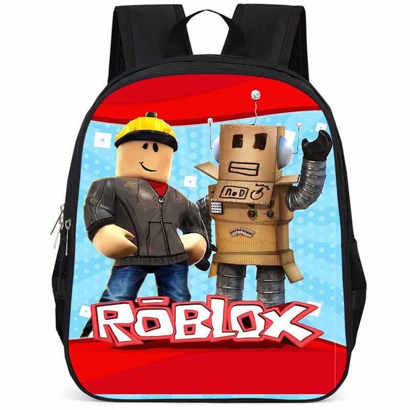 Roblox Large Capacity Lightweight Oxford Cloth School Backpack For Kids Boys Girls