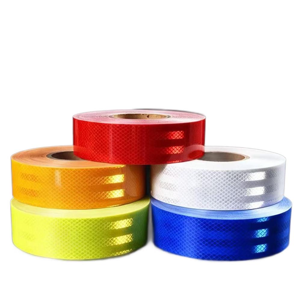 Bandă Adezivă cu Bandă PVC Reflectorizantă pentru Caroseria Mașinii și Film de Avertizare