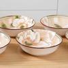 Lin Pan 7-Inch Camellia Ceramic Bowl