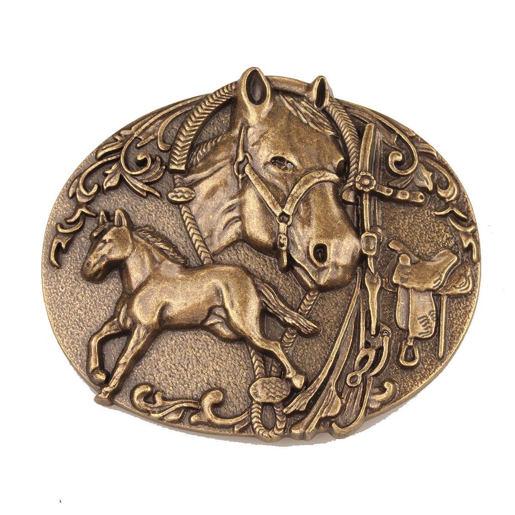 Cowboy Western Zinklegierung Stierkopf Gürtelschnalle Zubehör