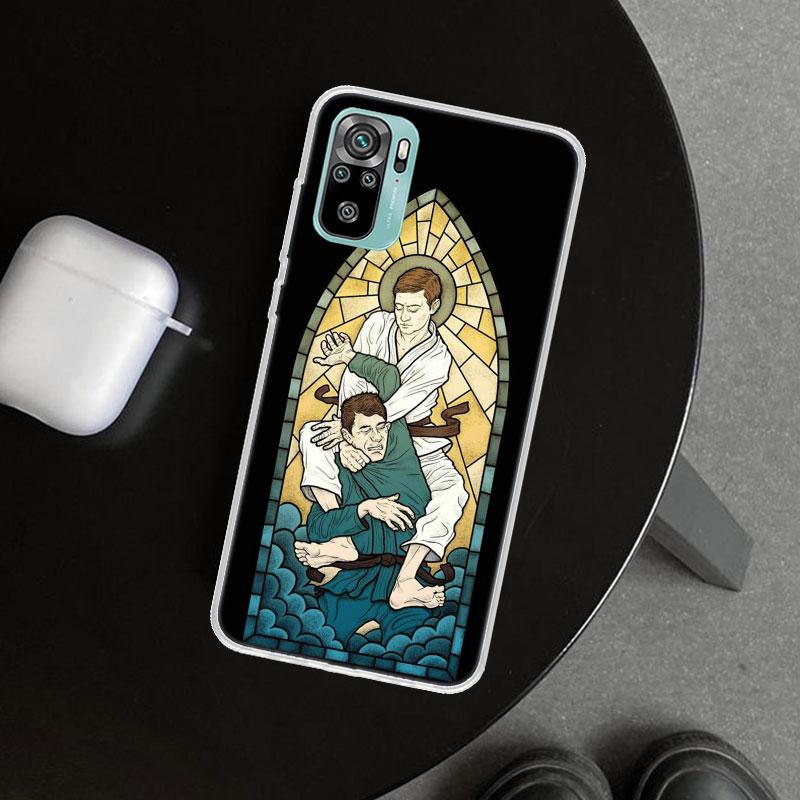 

Judo jiu jitsu BJJ Brazilian Phone Case Cover for Xiaomi Redmi Note 15 14 13 12 11 Pro Plus 14S 12S 11S 11T 11E 10S 10 Customize Redmi Note 13 Pro 4G