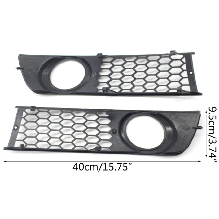 B6 Limousine 2002-2005 Frontgrills Stoßfänger 1 Paar Links Rechts Nebelscheinwerferabdeckung