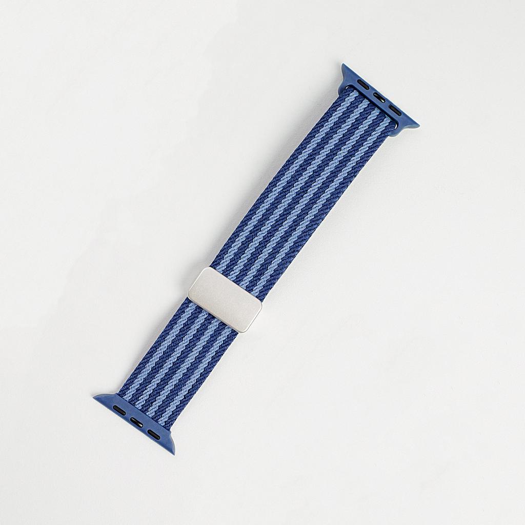 Suitable for Huawei GT5 watch strap, breathable nylon woven casual wristband, watch3pro nylon elastic magnetic strap