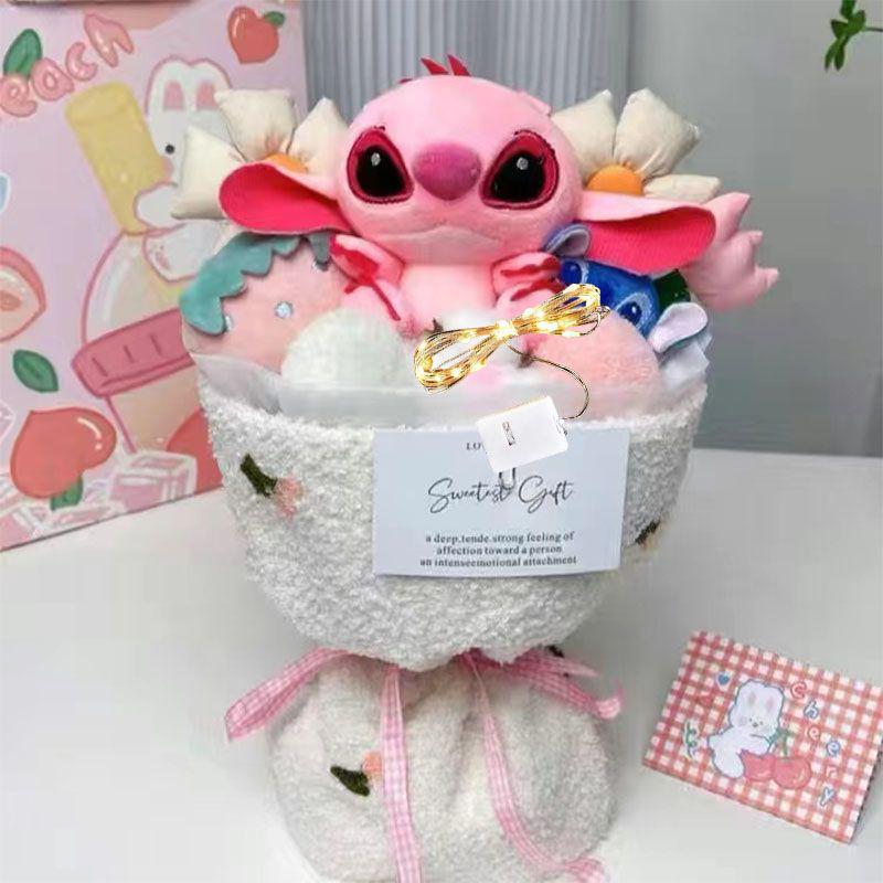 Kirby Plush Bouquet - Cute Gift for Birthday, Christmas, Girlfriend, or Best Friend