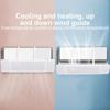 Adjustable Wall Mount AC Deflector Air Conditioning Vent Diverter Fits 23.2-36.2 Inch Multiple Holes To Prevent Direct Blowing
