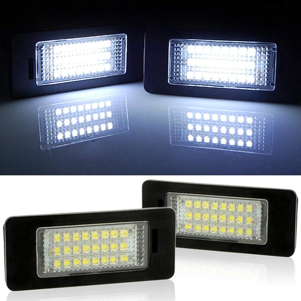 Car License Plate Light Error Free LED Number Plate Lamp for BMW E90 E91 E92 E93 E82 E88 E39 E60 F10X5 E70 X6 E71