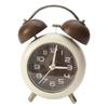 Twin Bell Vintage Metal Alarm Clock with Night Light for Dormitory  for Home Office
