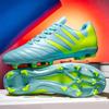 Professional Men Ankle Football Boots Outdoor Grass Cleats Unisex Soccer Shoes Long Spikes Tf Football Shoes Chuteira Society